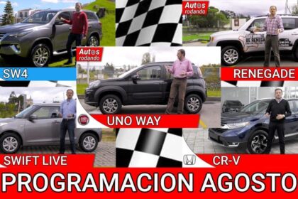 PROGRAMACION MENSUAL AGOSTO 2017