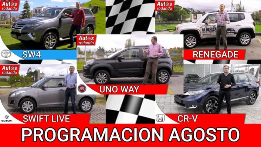 PROGRAMACION MENSUAL AGOSTO 2017