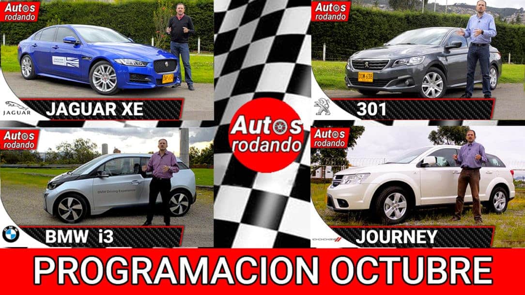 Esta es la programación del mes de Octubre 2017 en AutosRodando Youtube 1 PROGRAMACION MENSUAL OCTUBRE