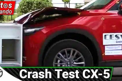 Choque de Mazda CX 5 2018