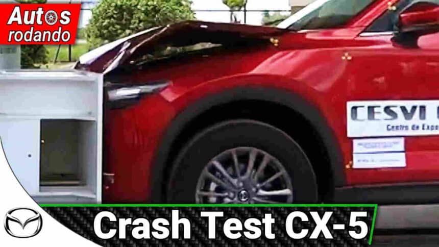 Choque de Mazda CX 5 2018