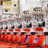 Assembly in Volvo Cars engine factory in Sk vde Sweden