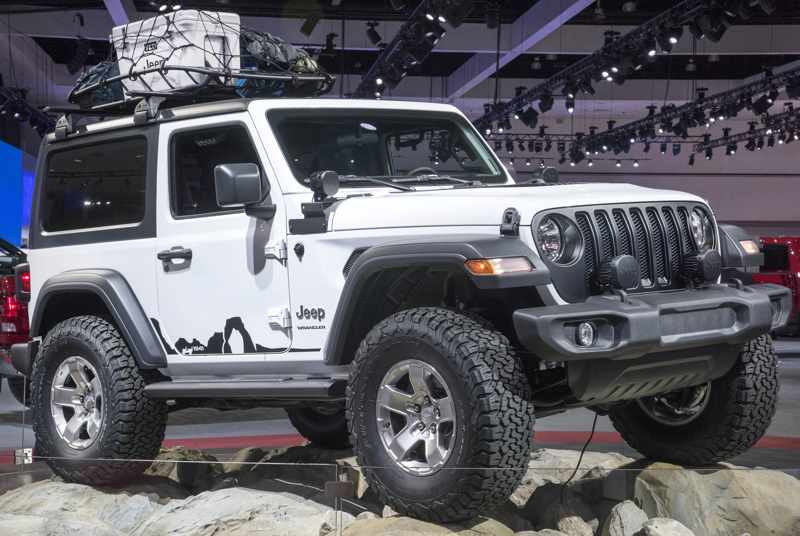 El nuevo Jeep Wrangler 2018 presente en el CES de Las Vegas repleto de tecnología 1 Mopar accessories and Jeep® Performance Parts