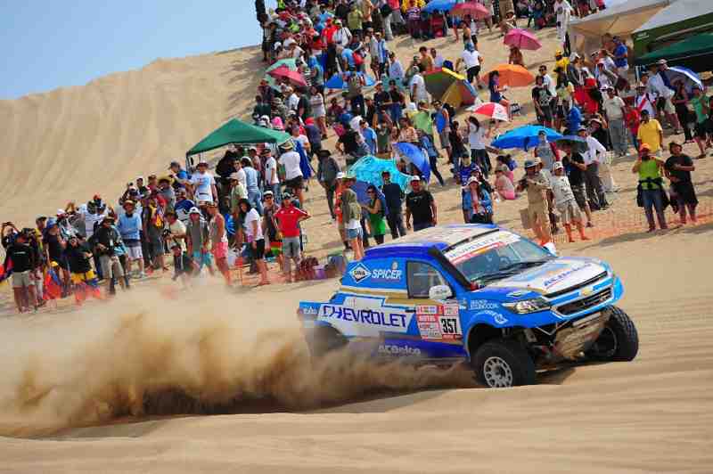 Mateo Moreno regresó del Rally Dakar, y ya planifica el calendario 2018 para el Chevrolet Dakar Team 1 chevrolet dakar team