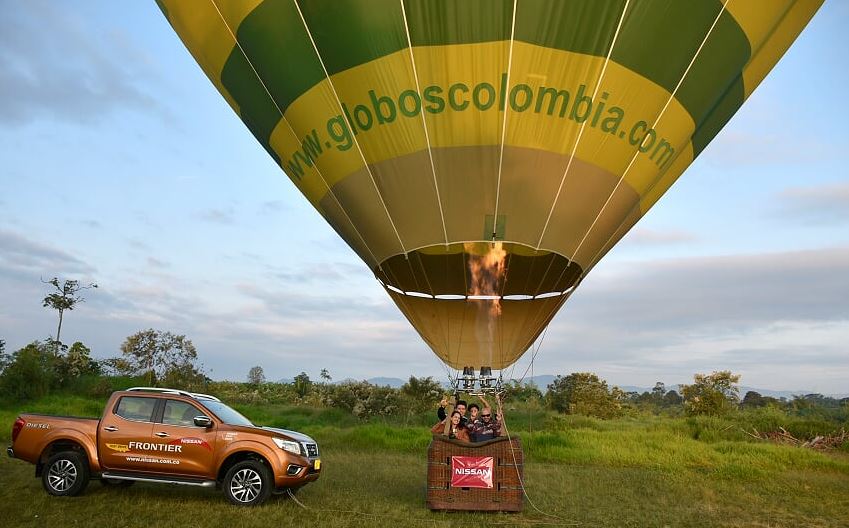 Seguidores de Nissan cumplieron su sueño de viajar en globo aerostático 1 Viaje Globo Nissan 2