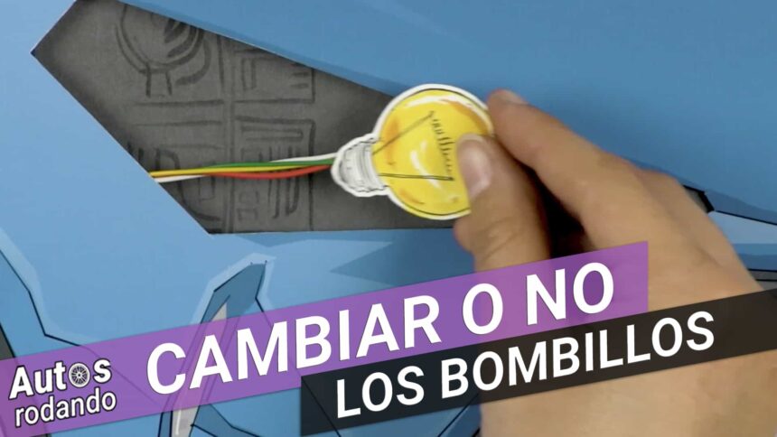 cambiar los bombillos del auto