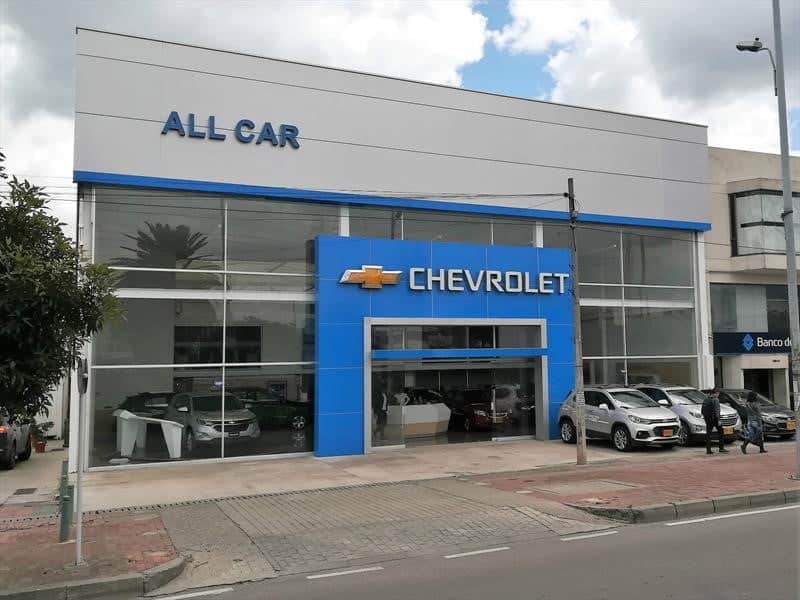 Nueva vitrina Chevrolet en Bogotá se llama All Car. 1 NAZ ccfad9421507448ca5e9c346ab8225b2