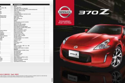 ficha tecnica nissan 370Z