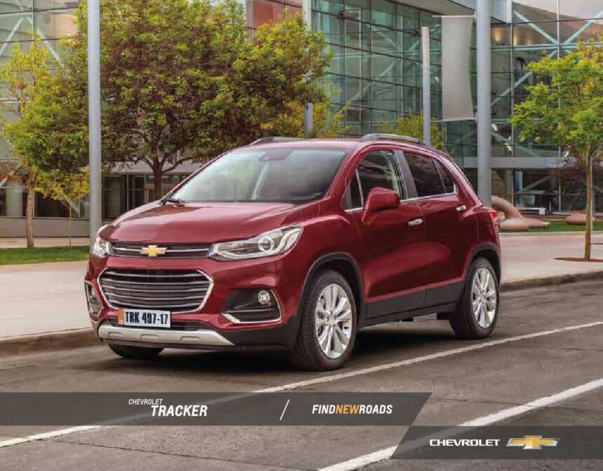ficha tecnica chevrolet tracker