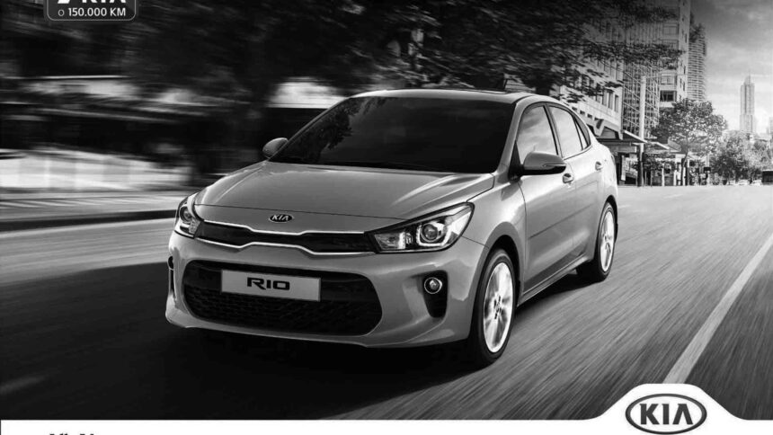 ficha tecnica kia rio sedan