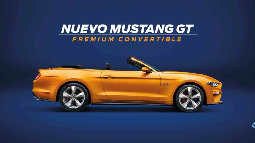 Ficha tecnica mustang GT convertible