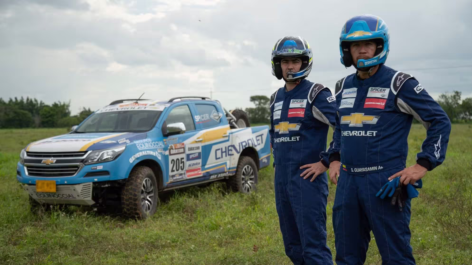 Sebastian Guayasamin y e Tema Dakar triunfaron en el rally raid colombiano "Meta 500" 1 CHEVROLETTEAM