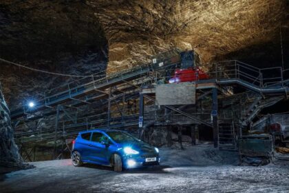 Ford Fiesta en mina