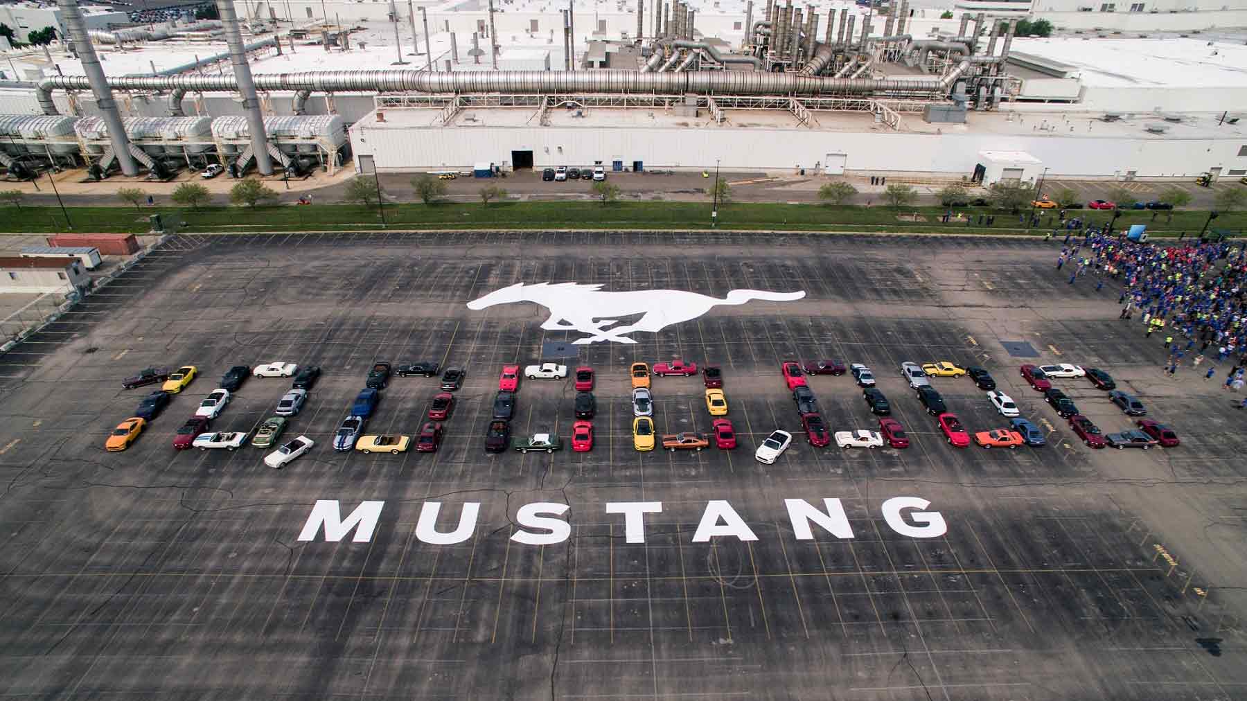 Ford celebra la producción del Mustang 10 millones 1 10 Millones Flat Rock