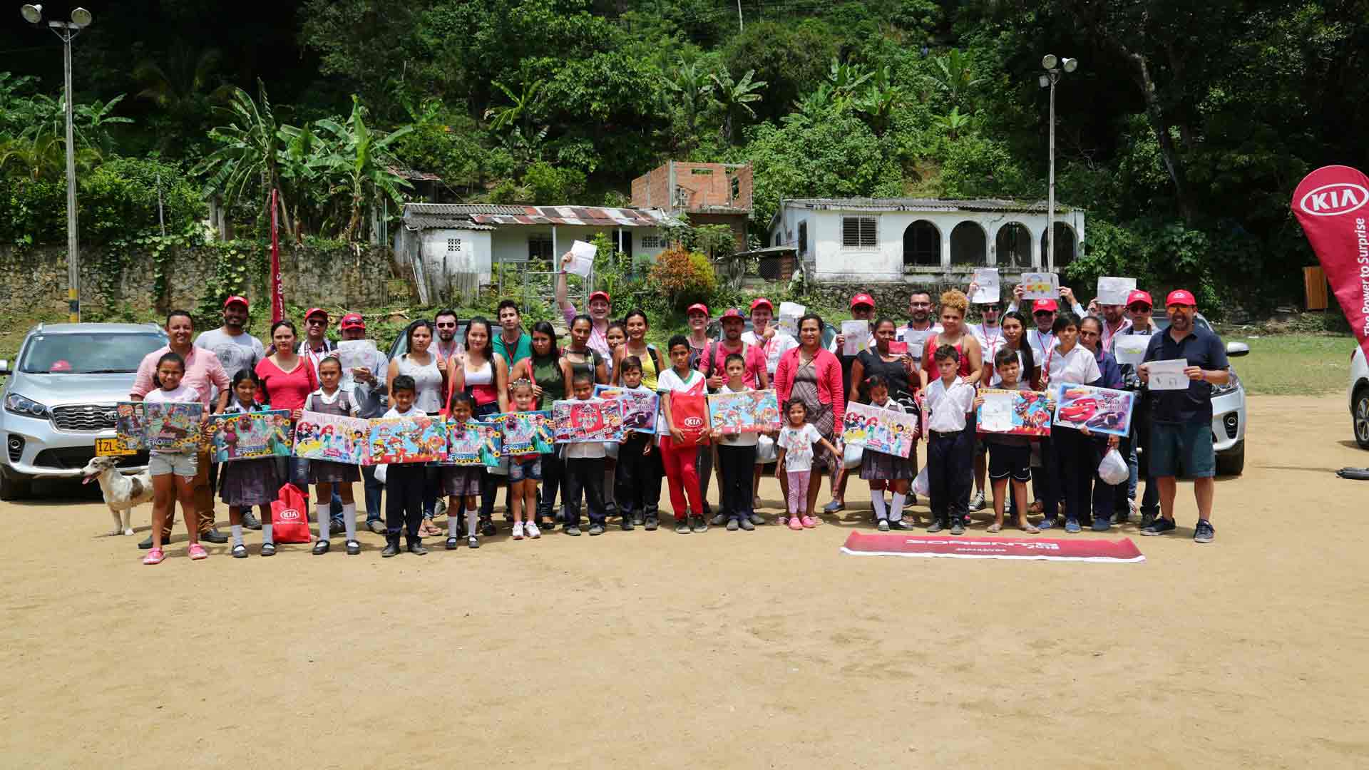 Kia entrega ayudas a las familias del corregimiento de Minca en Santa Marta 1 Kia Entrega ayudas en Minca 1