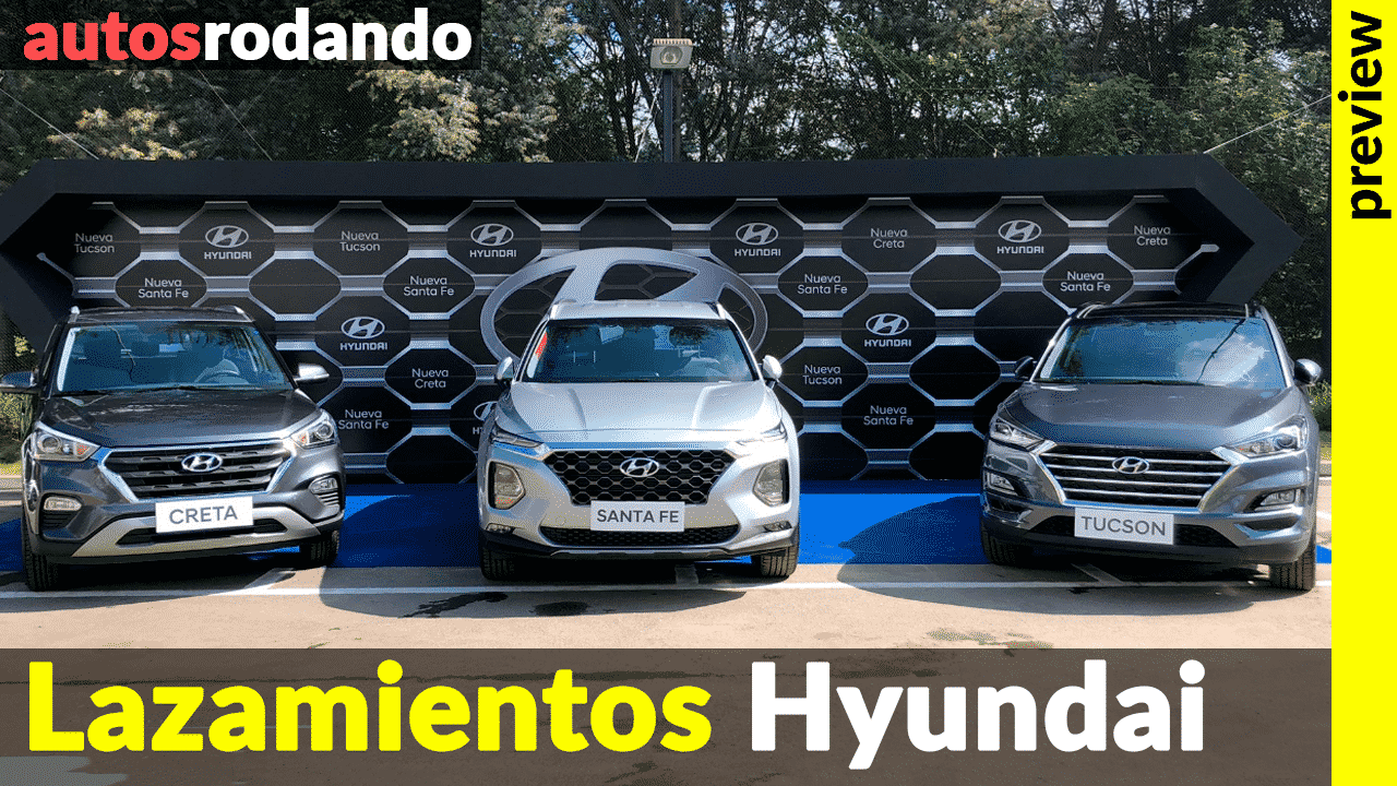 HYUNDAI presenta sus nuevas camionetas CRETA, TUCSON Y SANTA FE 1 hyundai santa fe tucson creta 2019