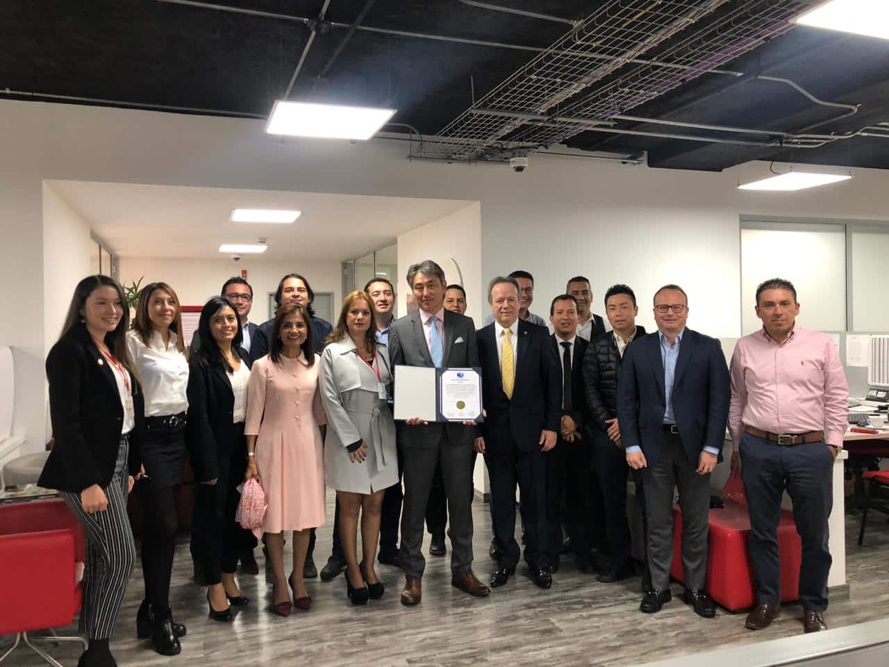 AUTOMOTORES TOYOTA COLOMBIA RECIBE CERTIFICACIÓN “BASC” 1 61327abf 5240 4133 848e c4fbd7927e62