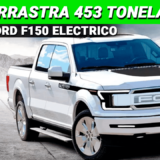EL PROTOTIPO DE LA PRÓXIMA F-150 ELÉCTRICA PUEDE REMOLCAR MÁS MEDIO MILLÓN DE KILOS 2 ford f150 electrico 2021