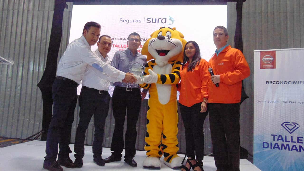 SURAMERICANA DE SEGUROS RECONOCE A TALLERES AUTORIZADOS NISSAN BARRANQUILLA COMO TALLER DIAMANTE 1 unnamed
