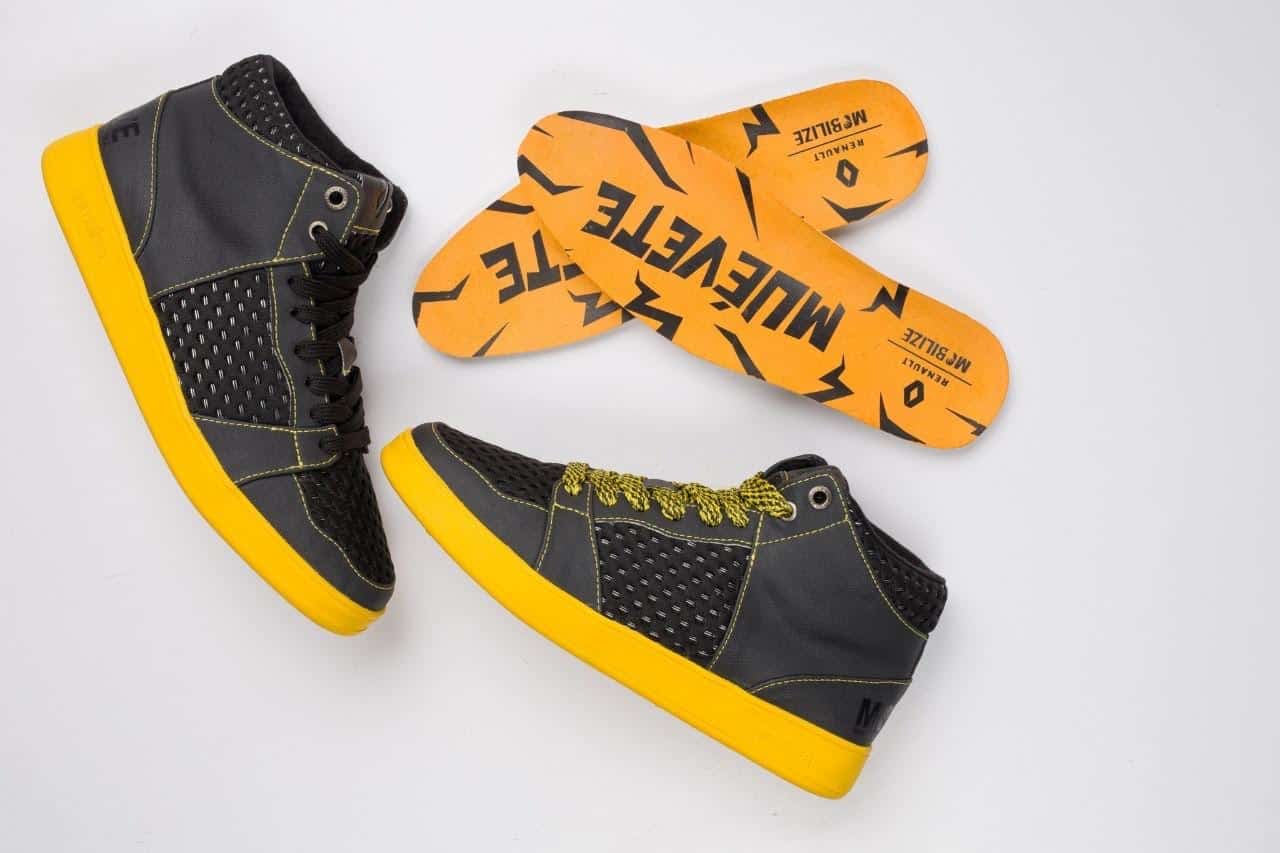 RENAULT-SOFASA PRESENTÓ SU PRIMERA LÍNEA DE TENIS “MUÉVETE” BY RENAULT 1 muevete by renault