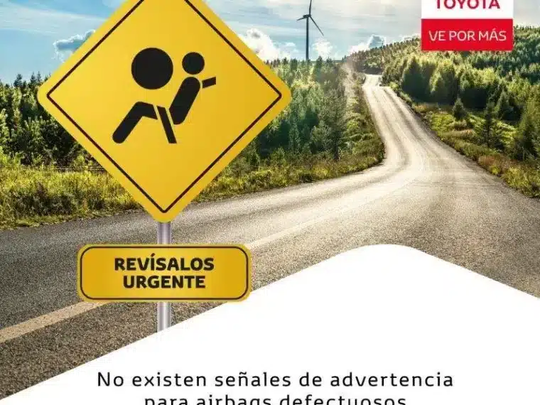 QUÉ TANTO SABE SOBRE LOS AIRBAGS Y SUS BENEFICIOS? 1 airbag takata toyota