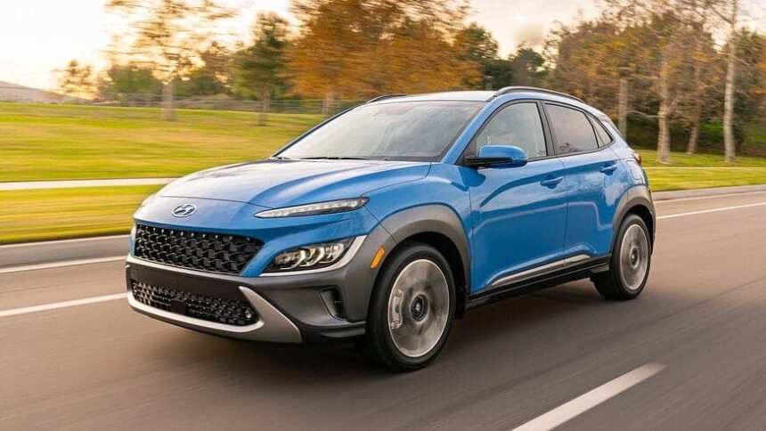 Hyundai Kona en ruta