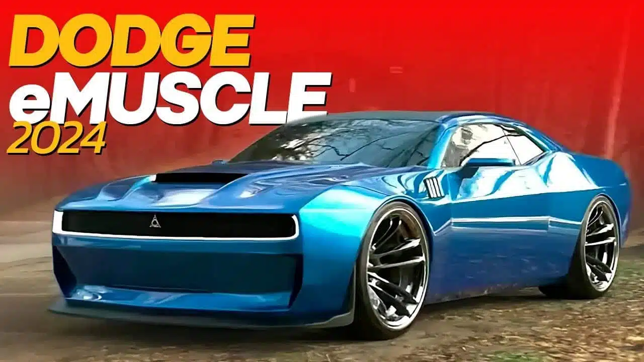 ᐅ DODGE EMUSCLE 2024 Teaser Oficial Del Muscle Car Eléctrico De Dodge