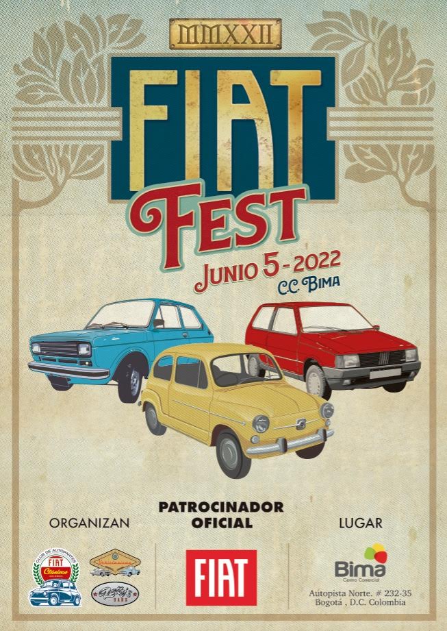 BOGOTÁ SE PREPARA PARA DISFRUTAR DE LA GRAN FIESTA DEL ESTILO Y LA PASIÓN FIAT FEST 2022 1 fiat fest