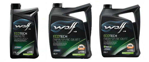 WOLF LANZA ACEITE DE MOTOR PARA VEHÍCULOS HÍBRIDOS 1 wolf aceite