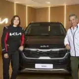 KIA FIRMA ALIANZA OFICIAL CON LA CORREDORA COLOMBIANA TATIANA CALDERÓN 2 kia tstiana calderon.jpg