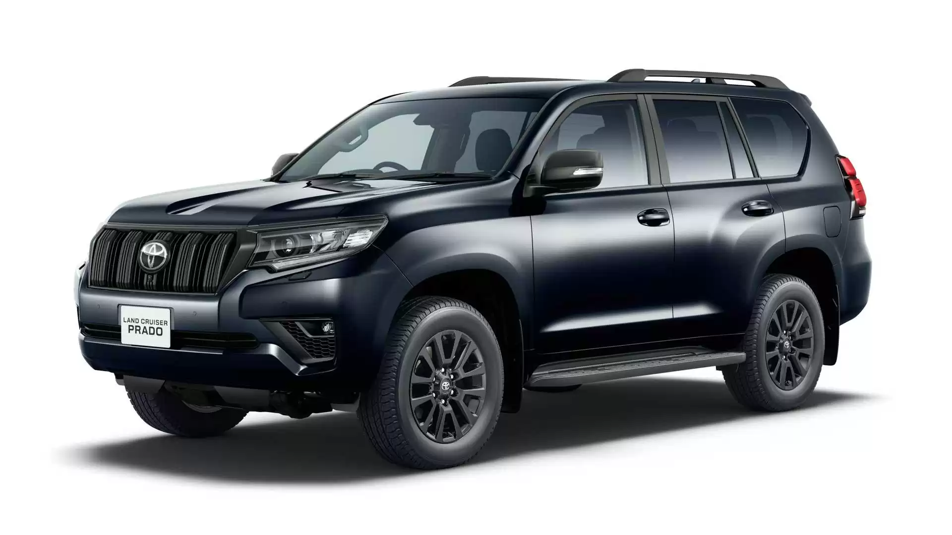 toyota land cruiser prado matte black edition