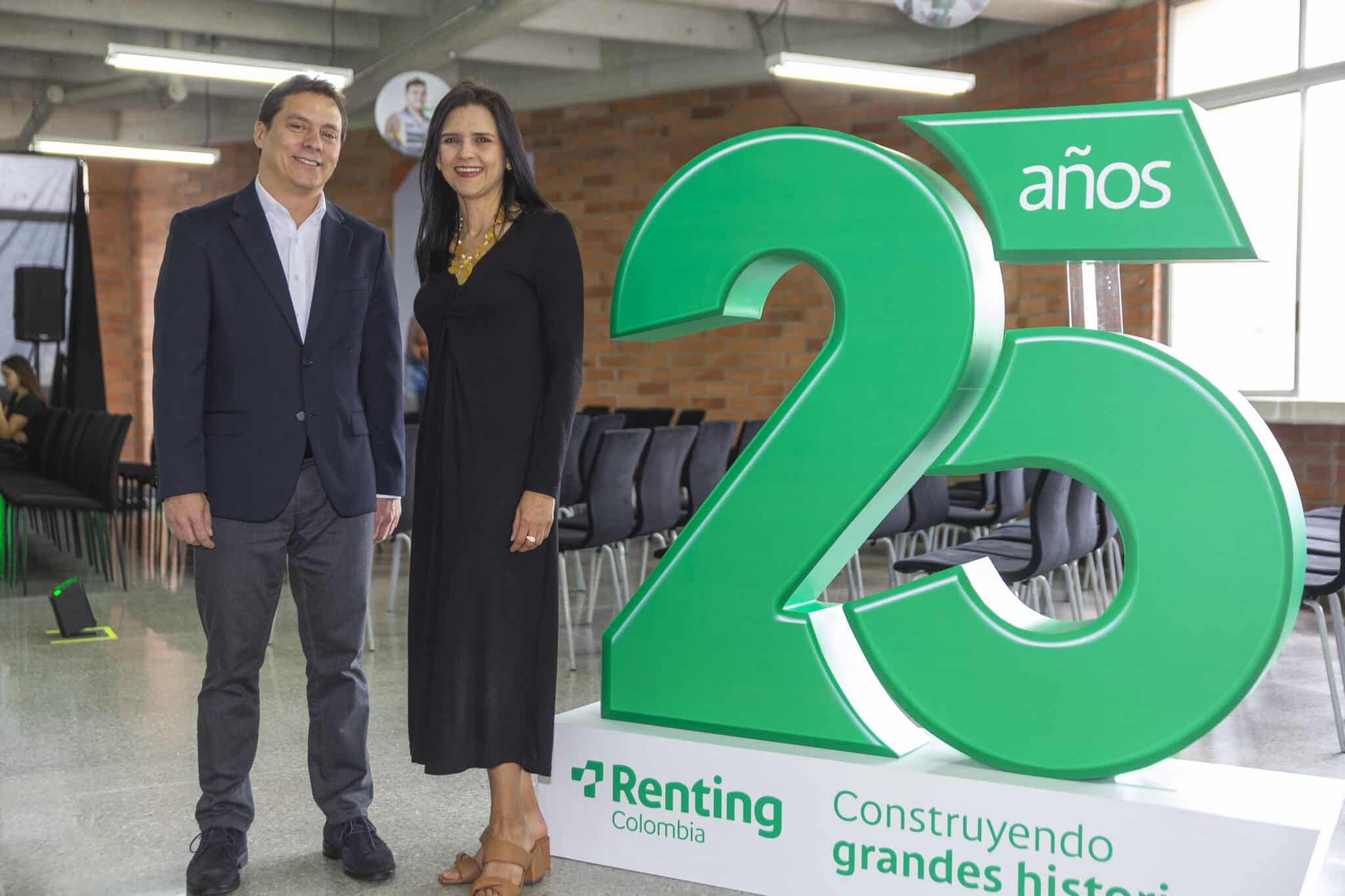 Renting Colombia celebra 25 años transformando la movilidad del país 1 renting colombia