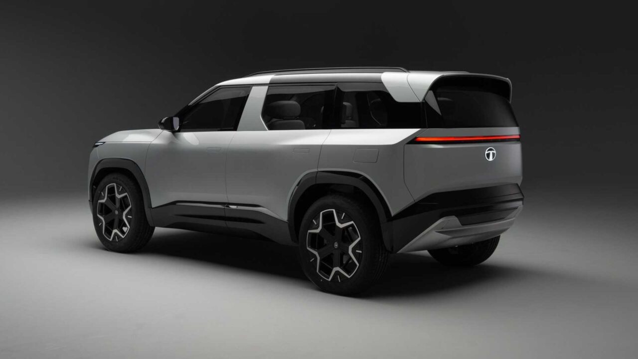 tata sierra ev concept exterior rear – Autos Rodando Tata Sierra EV trasero