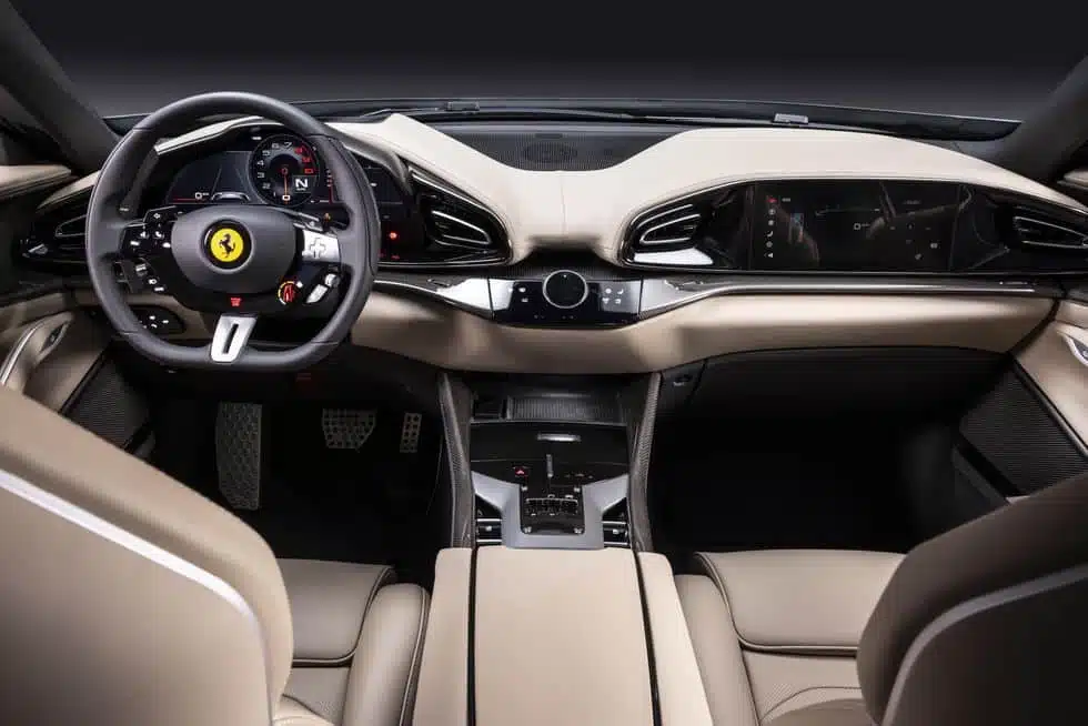 2023 ferrari purosangue d Autos Rodando Ferrari Pusosangue interior