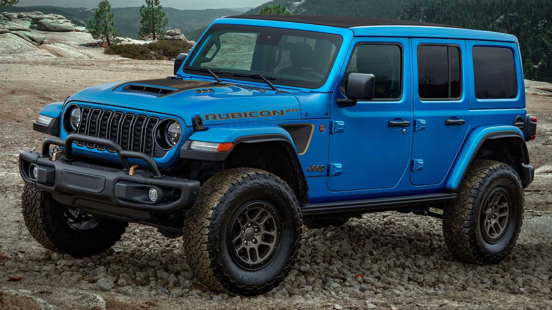 ᐅ Jeep Wrangler Rubicon 2023, 20º Anniversario 392 y 4xe