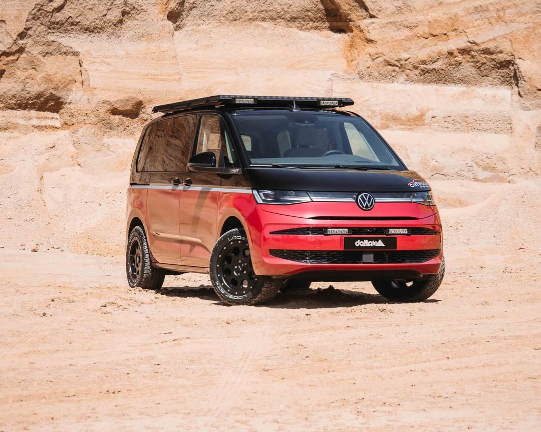 delta4x4 infuses t7 vw multivan with off road looks it feels ready for any dare 210685_1 Autos Rodando Volkswagen Multivan T de Deltax