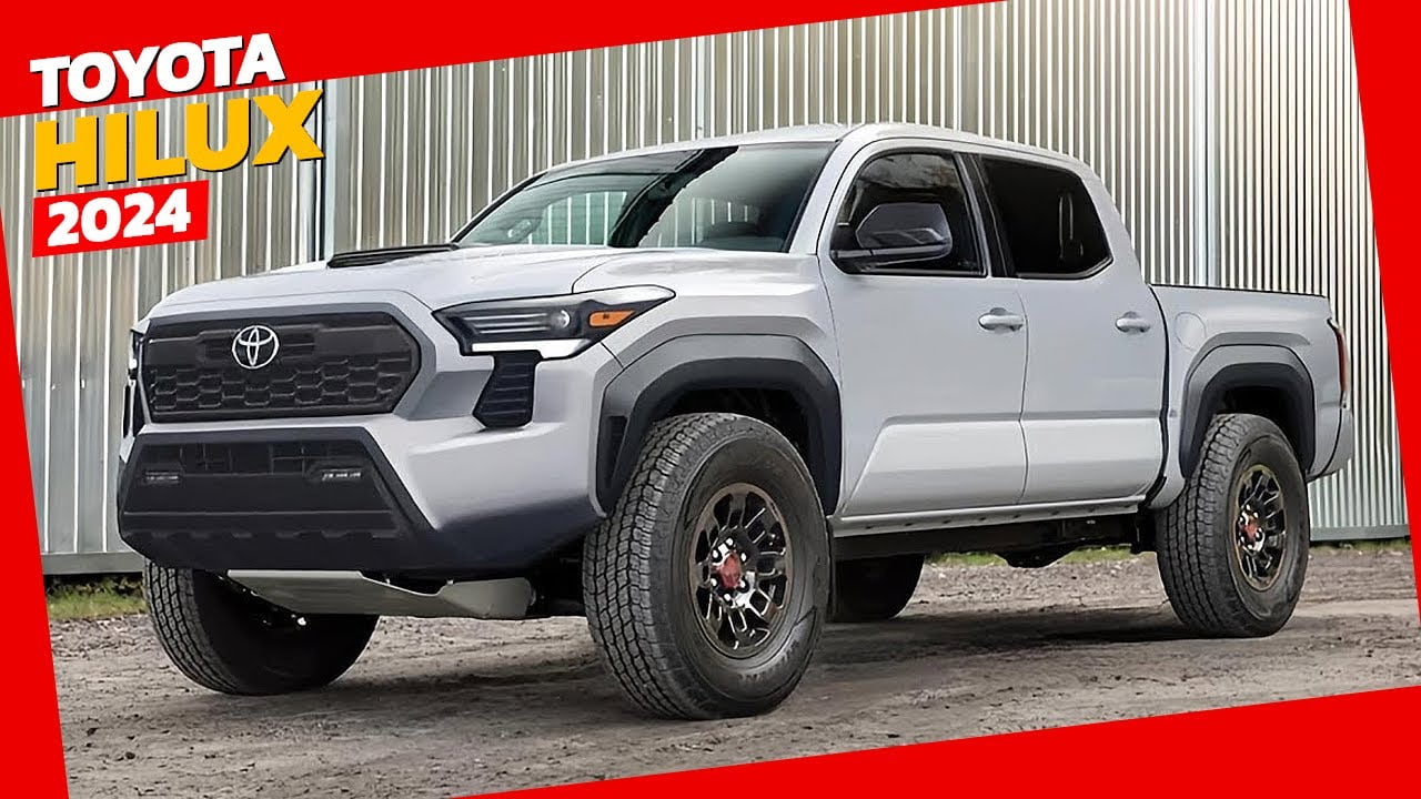 ᐅ Toyota Hilux 2024 Sale a la luz su diseño con patentes hechas por Toyota