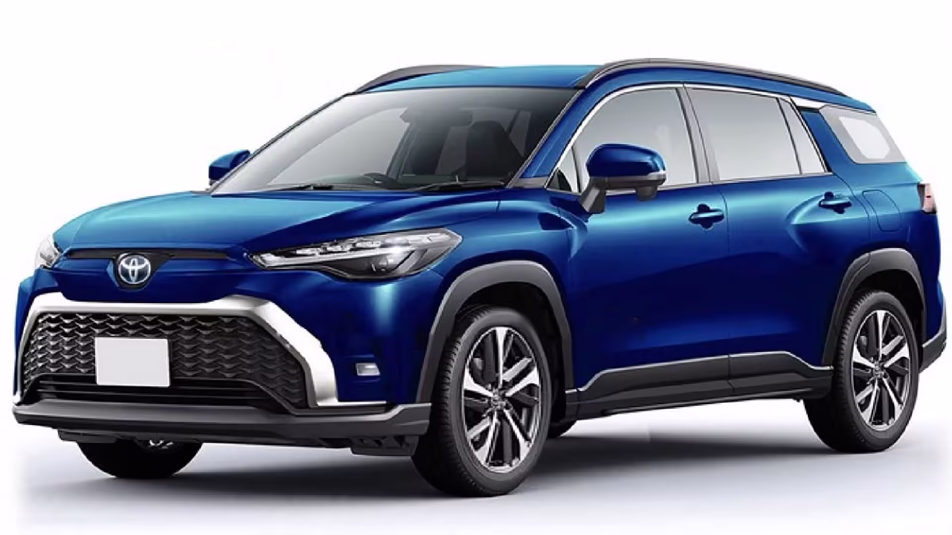 Toyota trabaja en un Corolla Cross de 7 puestos mucho más grande. 1 Toyota Corolla Cross 7 puestos