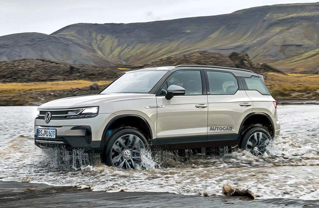 Volkswagen prepara un Amarok SUV con plataforma Ranger, el ID. Ruggdzz 1 amarok suv o ID. Ruggdzz