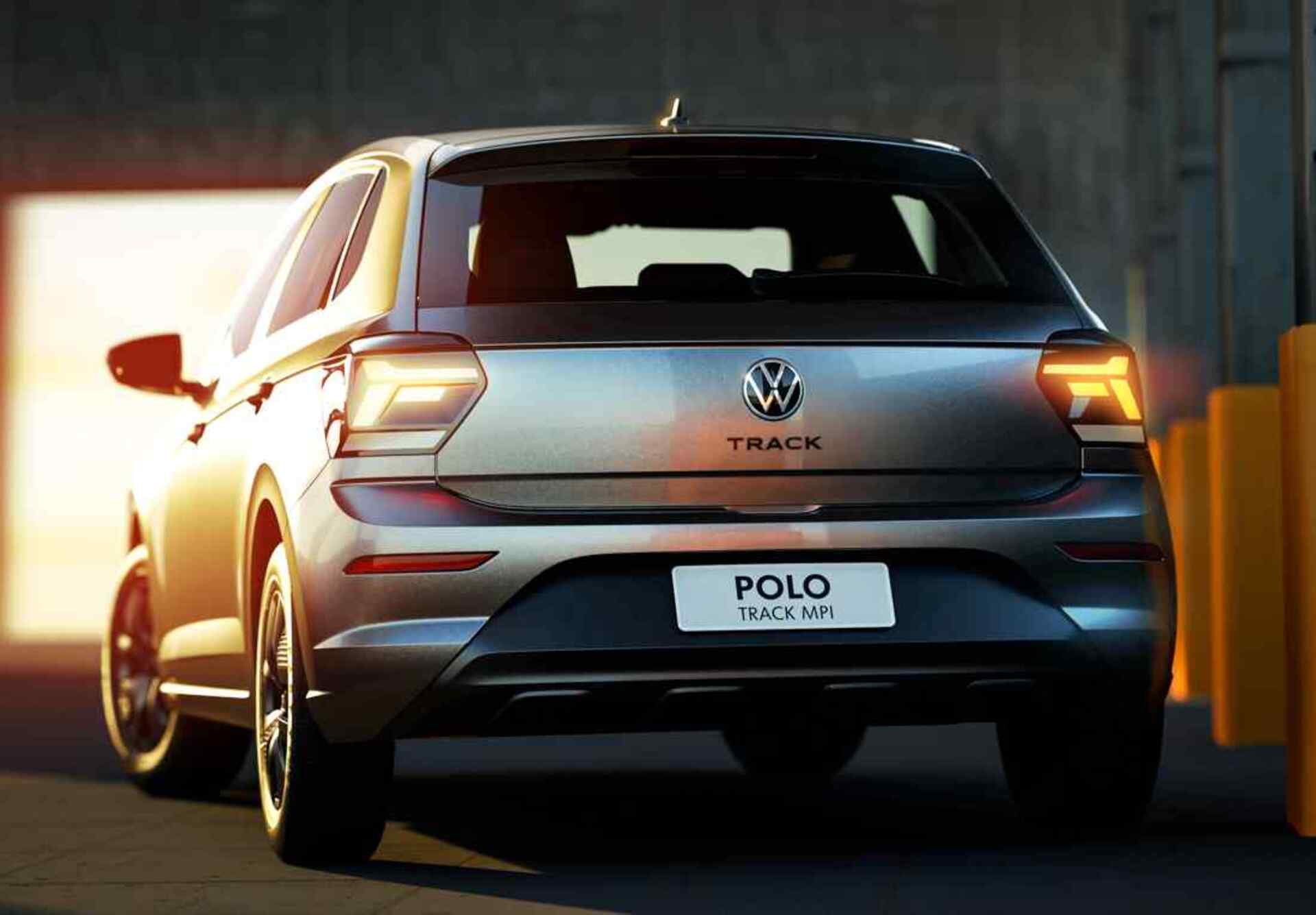 volkswagen polo track 02 Autos Rodando volkswagen Polo Track atras