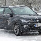 Volkswagen T-Cross 2024 Facelift ya se deja ver en pruebas 8 volkswagen t-cross 2024 facelift