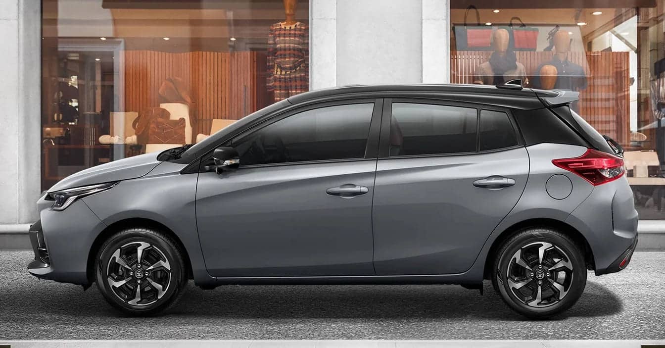 2023 toyota yaris facelift thailand debut 3 – Autos Rodando Toyota Yaris 2024 lateral