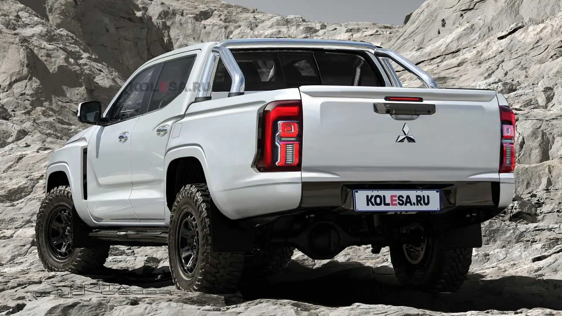 2024 mitsubishi l200 triton Autos Rodando Mitsubishi L Triton atras