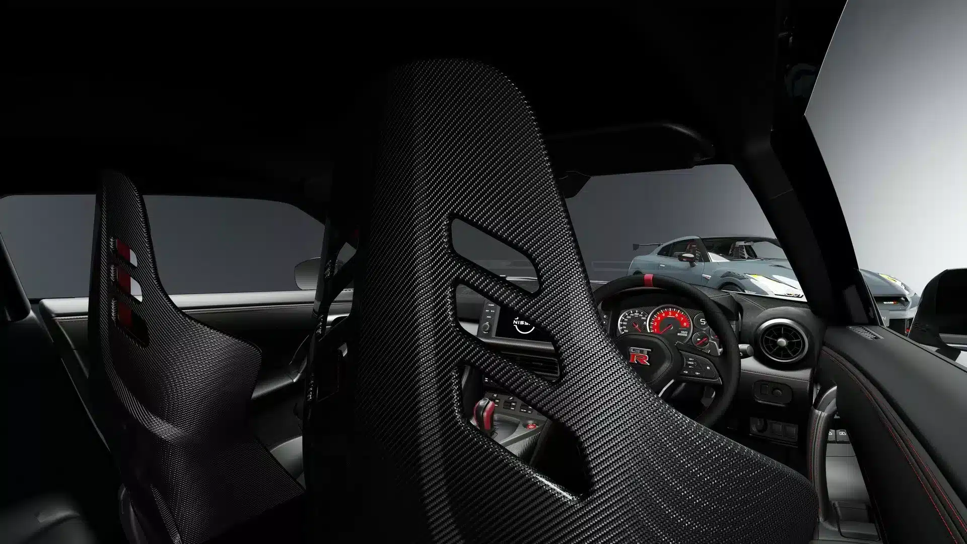 2024 nissan gt r 20 Autos Rodando Nissan GT R interior