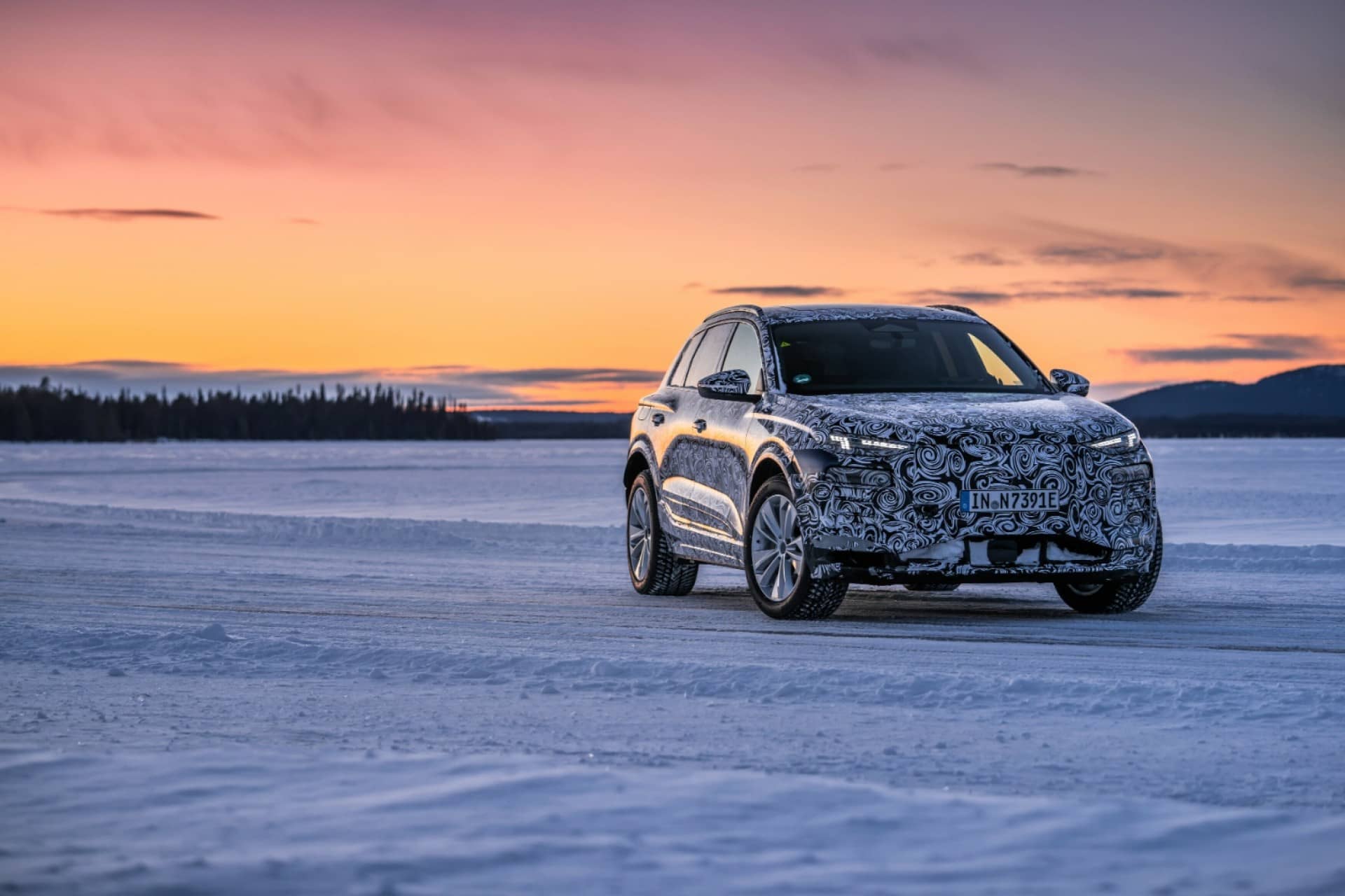 audi q6 e tron testes 01 – Autos Rodando Audi Q6 e-tron