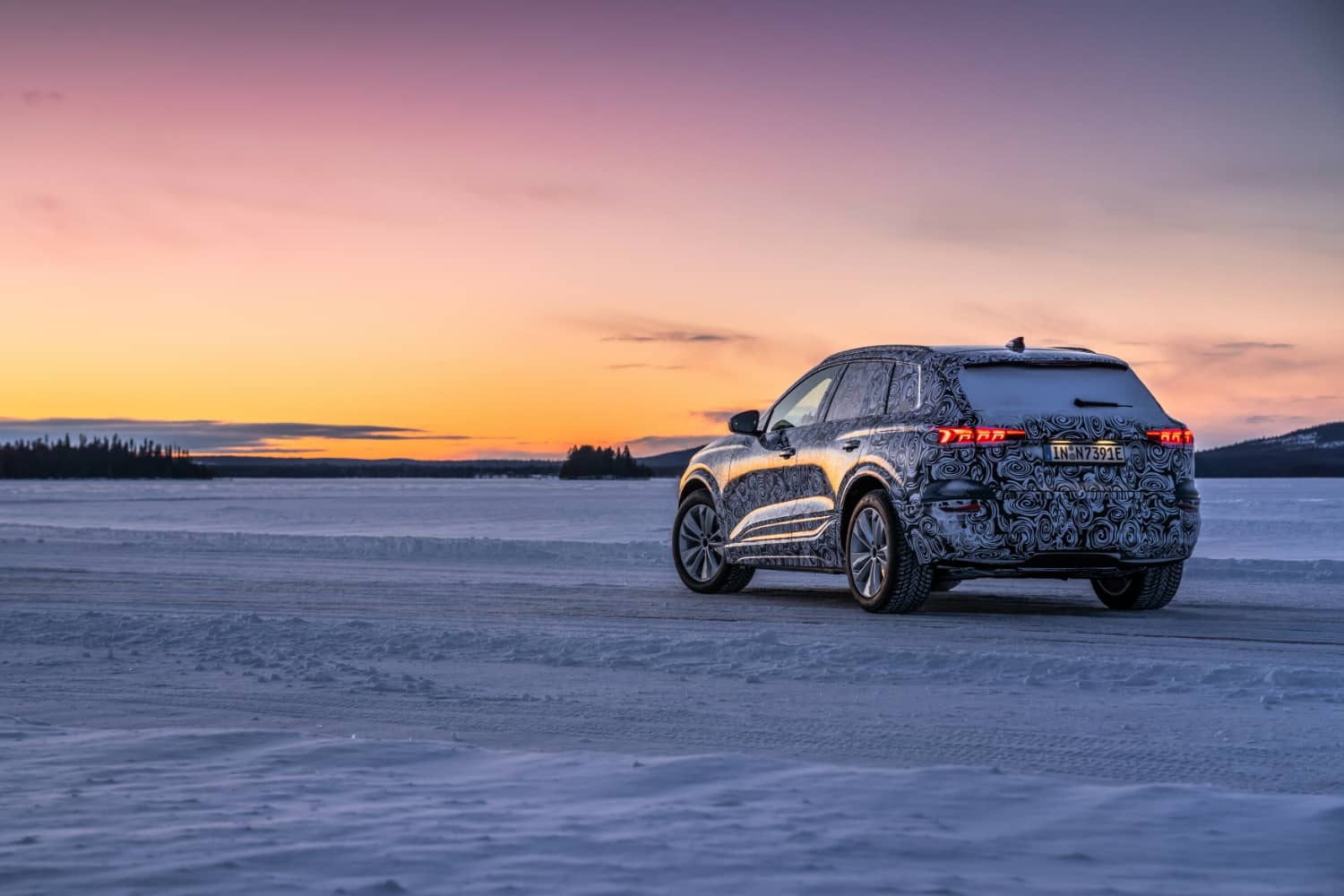 audi q6 e tron testes 03 – Autos Rodando Audi Q6 e-tron