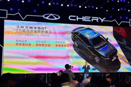 Chery Arrizo 5 GT lanzamiento