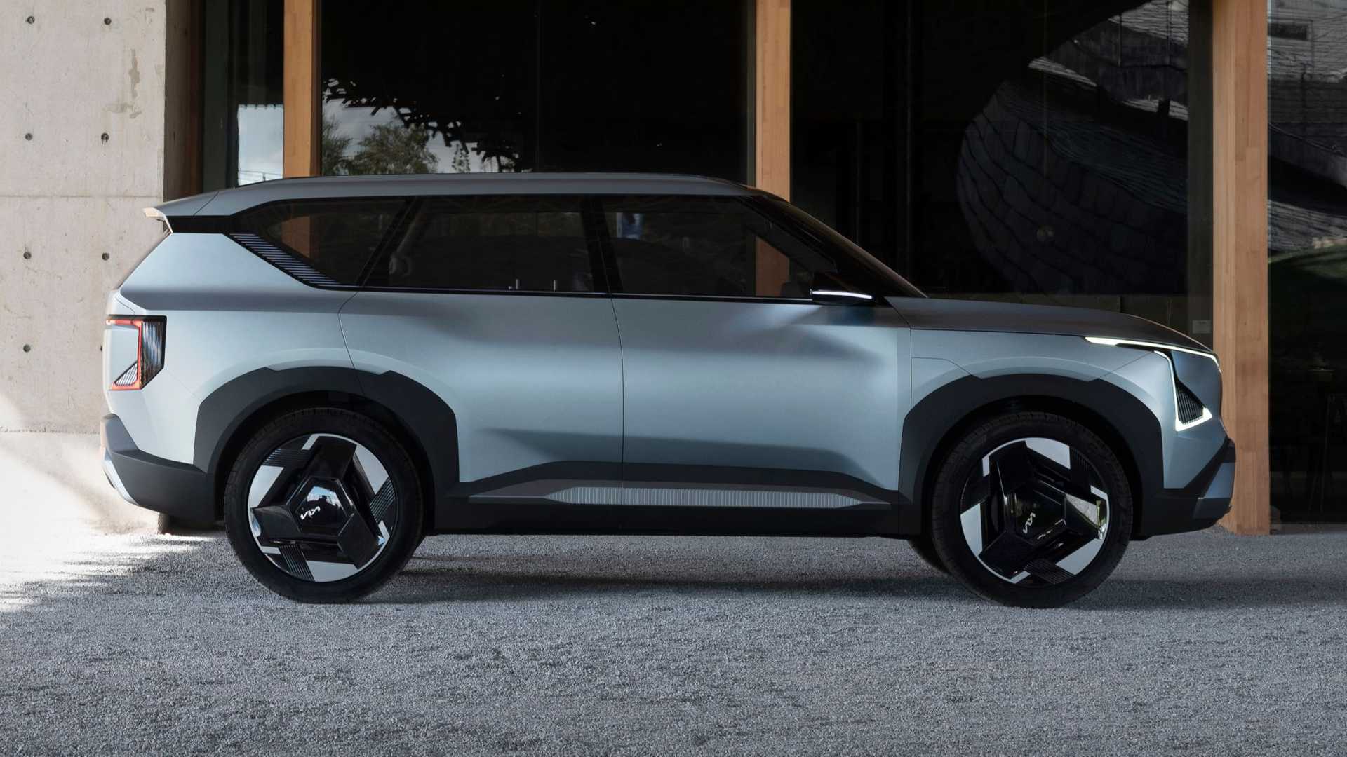 kia concept ev5 01 Autos Rodando Kia EV lateral
