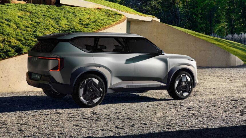 Kia EV5 atras lateral