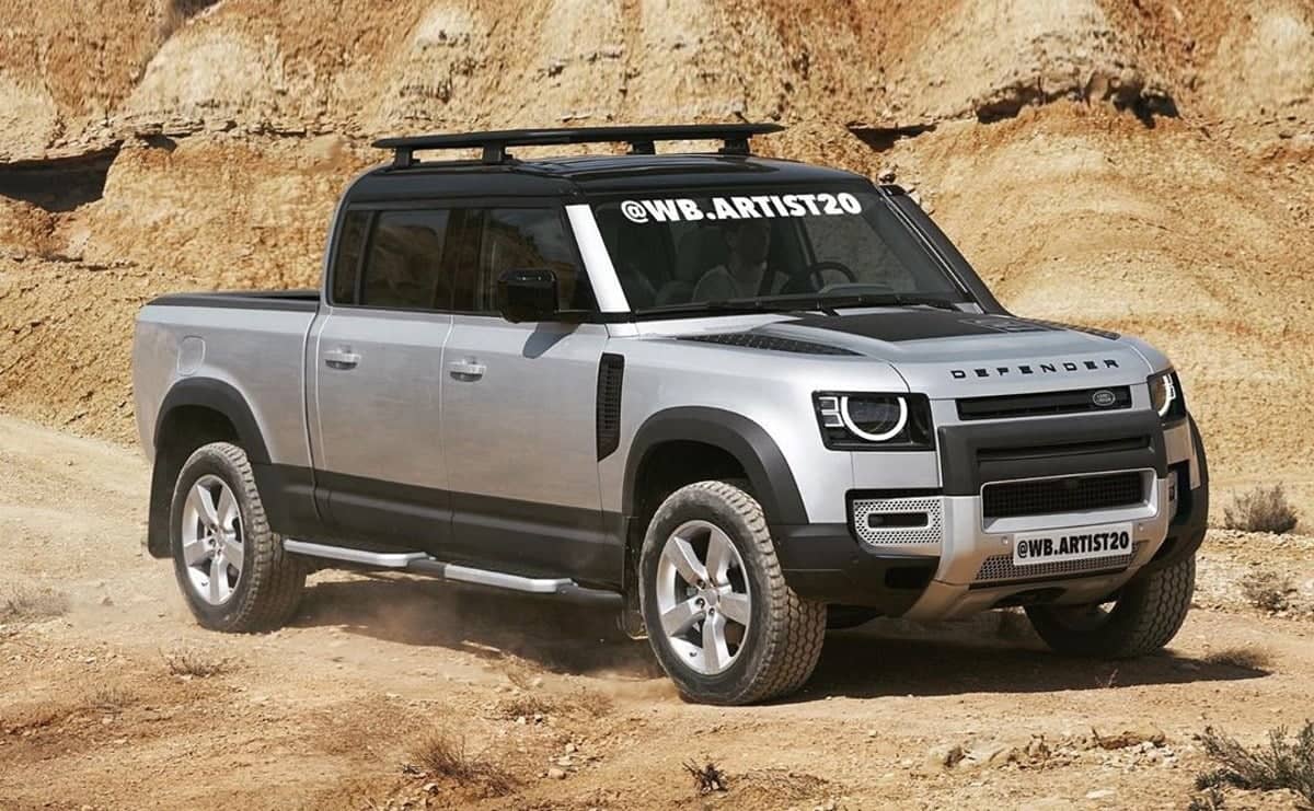 land rover defender pick up Autos Rodando land rover defender pickup